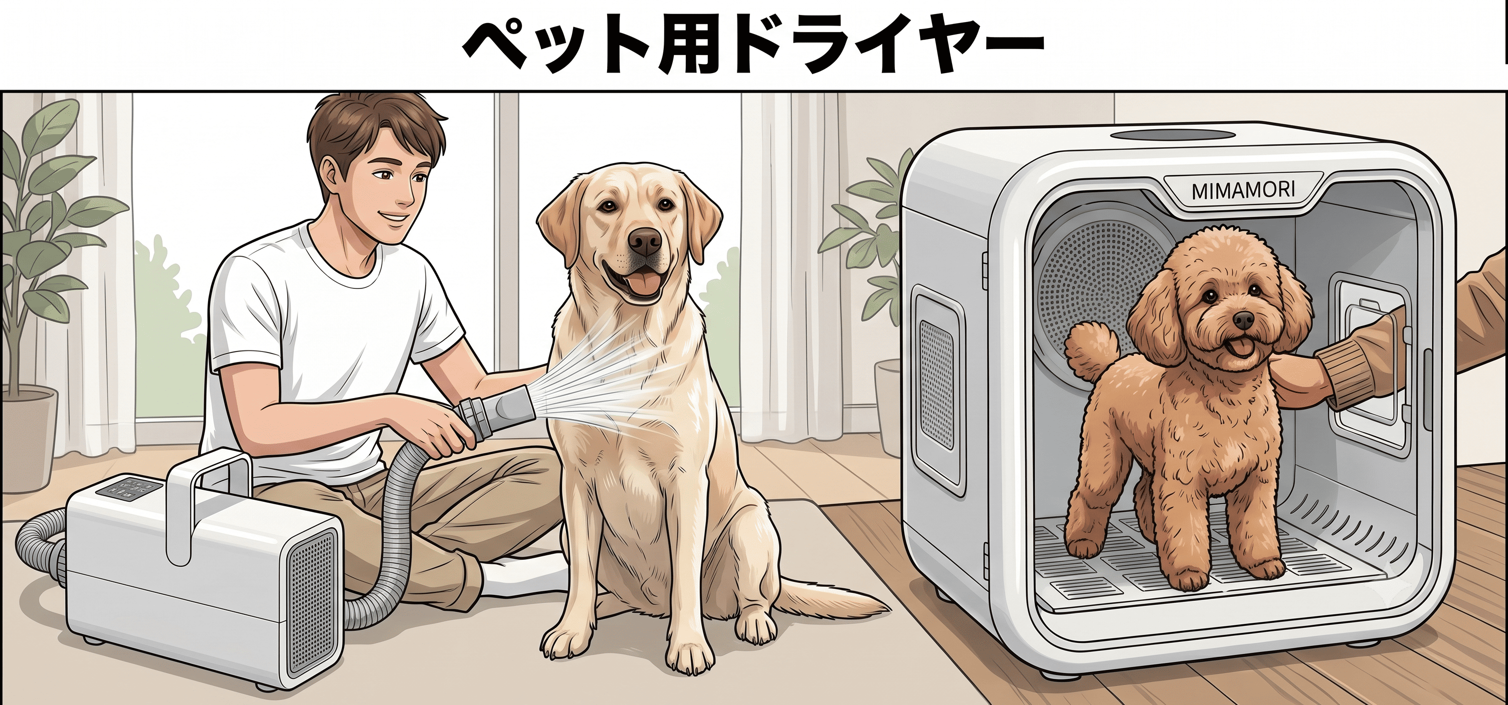 ペット用ドライヤー