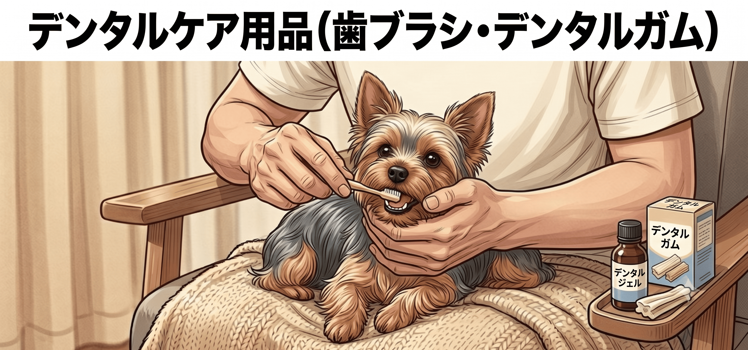 デンタルケア用品（歯ブラシ・デンタルガム）