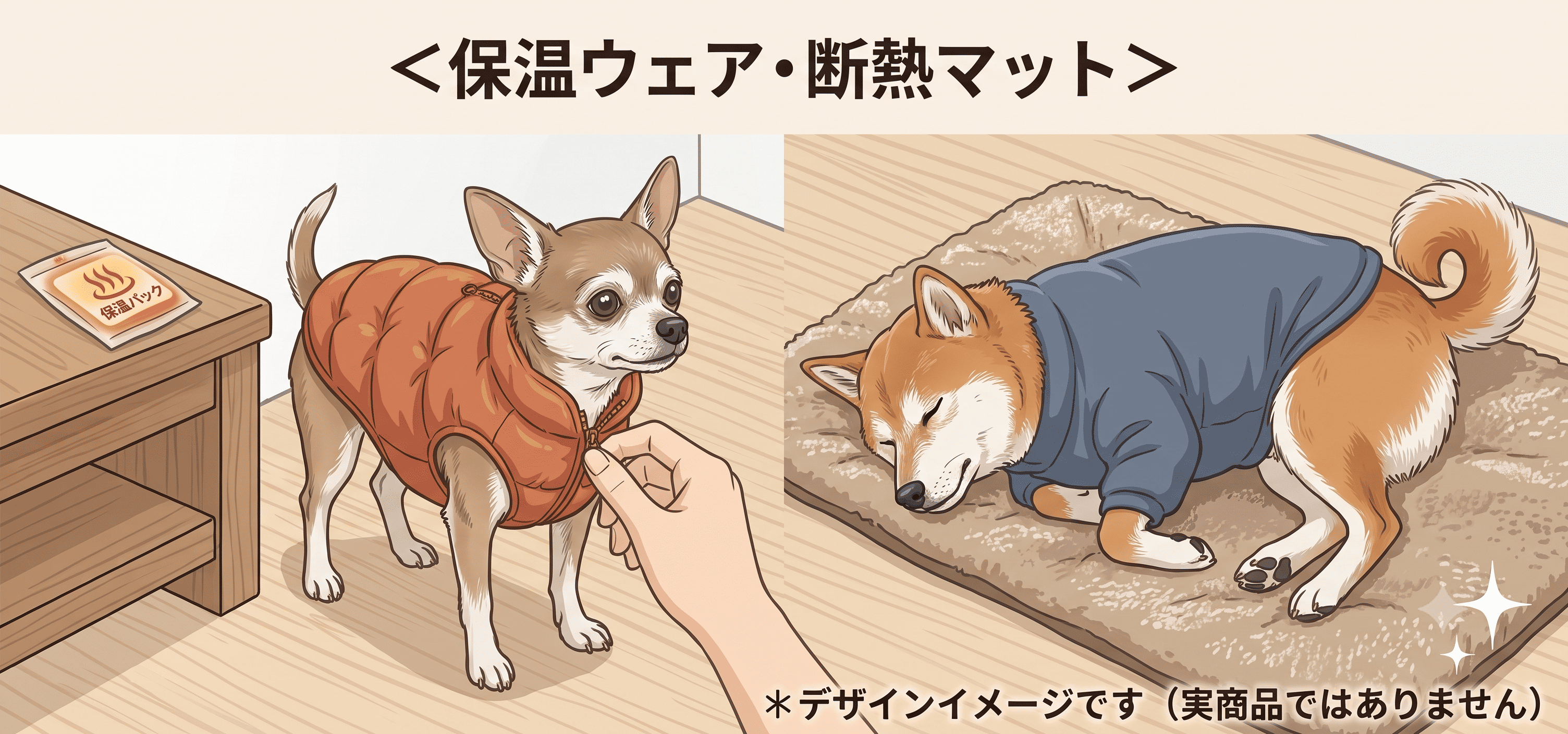 保温ウェア・断熱マット