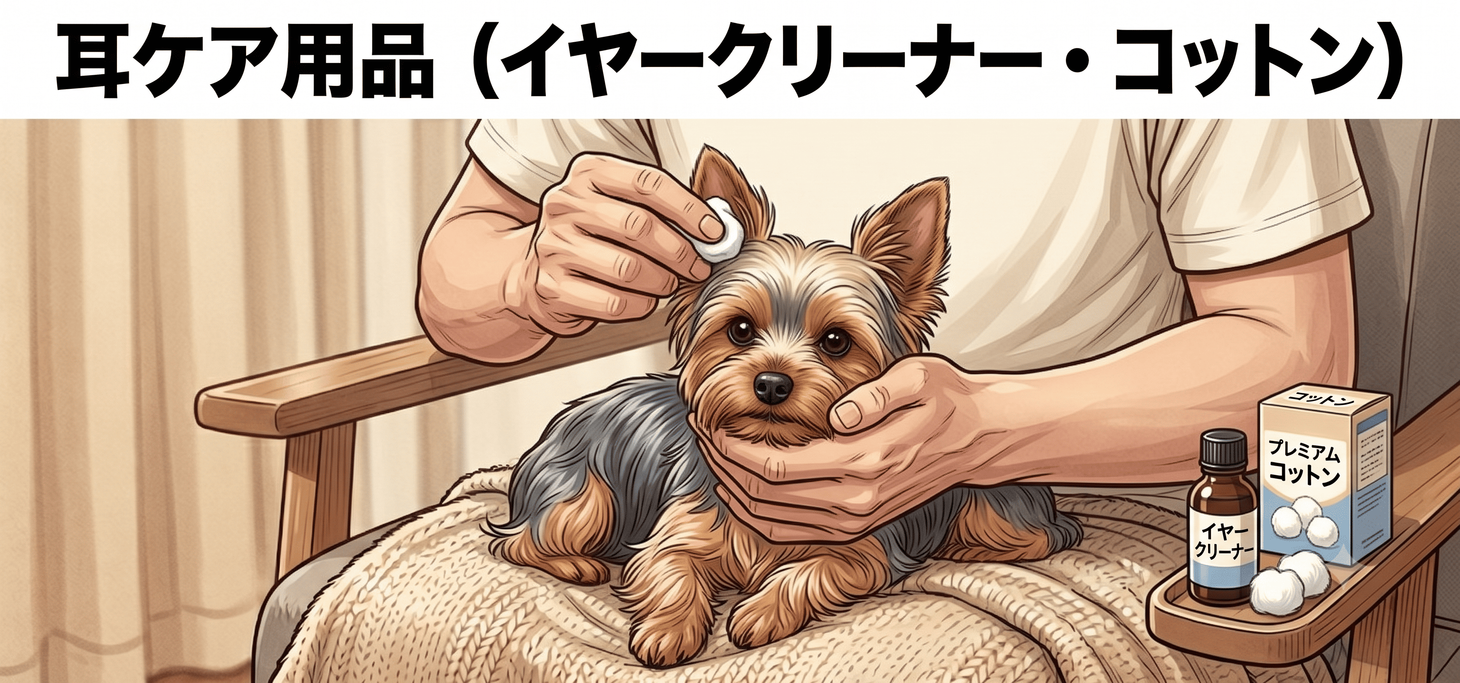 耳ケア用品（イヤークリーナー・コットン）