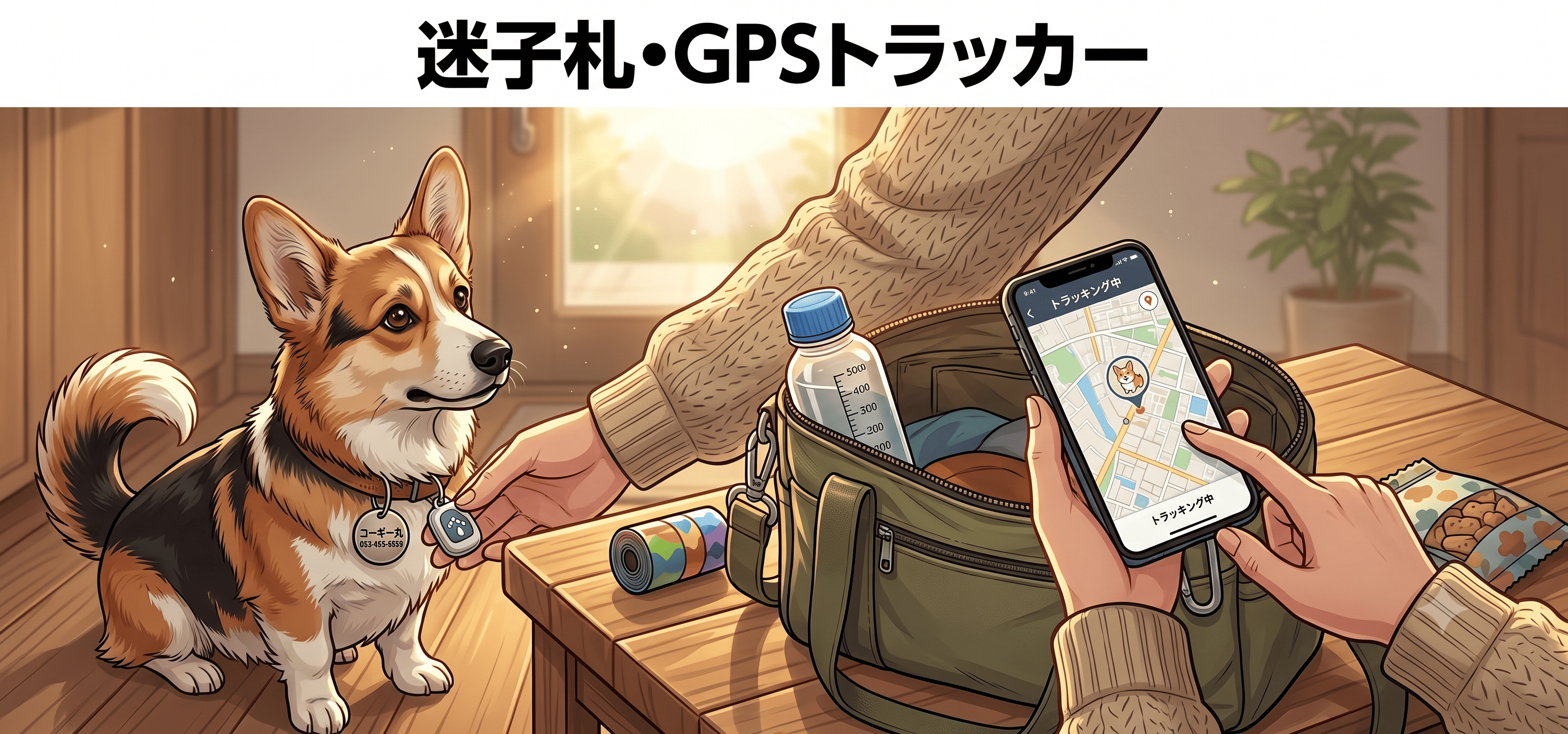 迷子札・GPSトラッカー