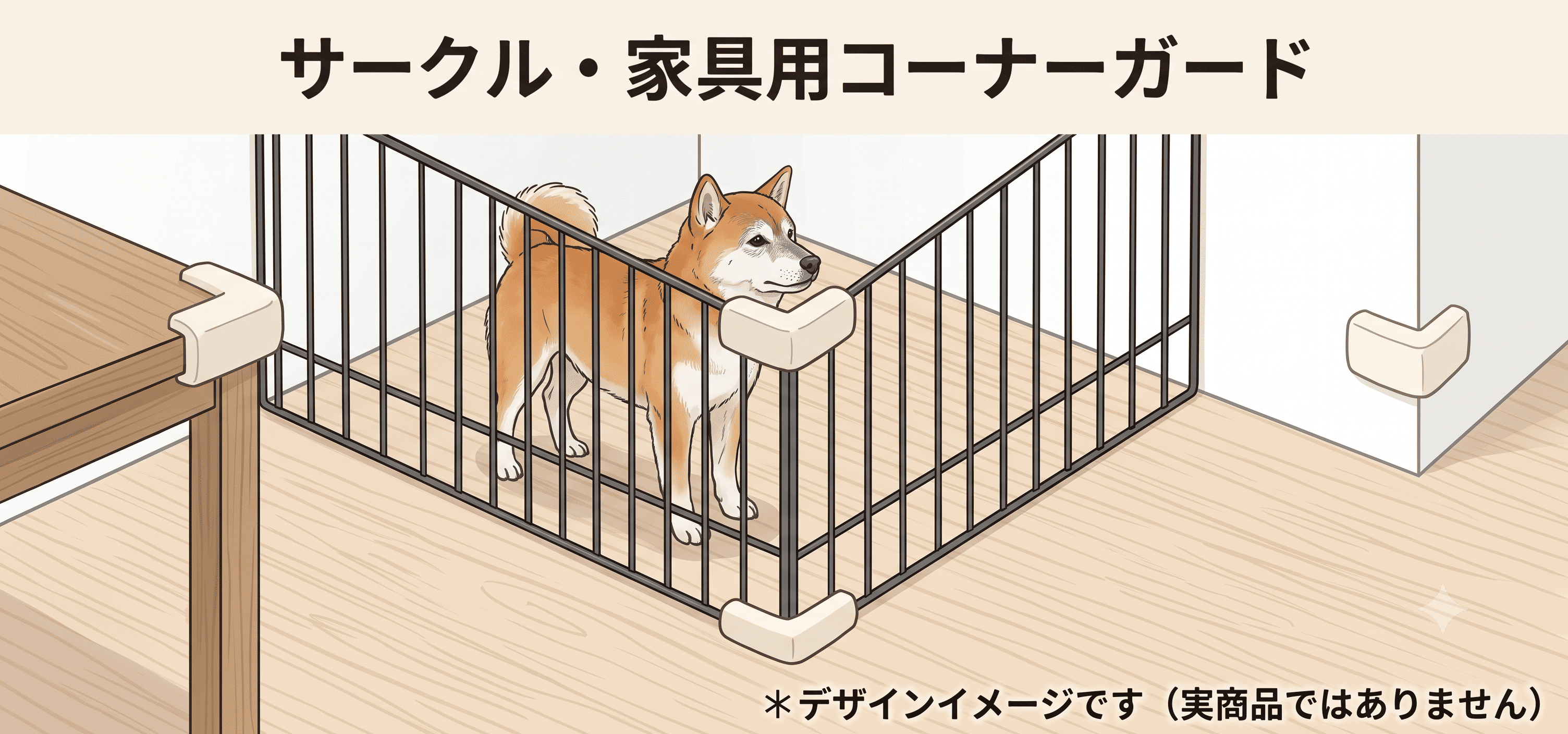 サークル・家具用コーナーガード