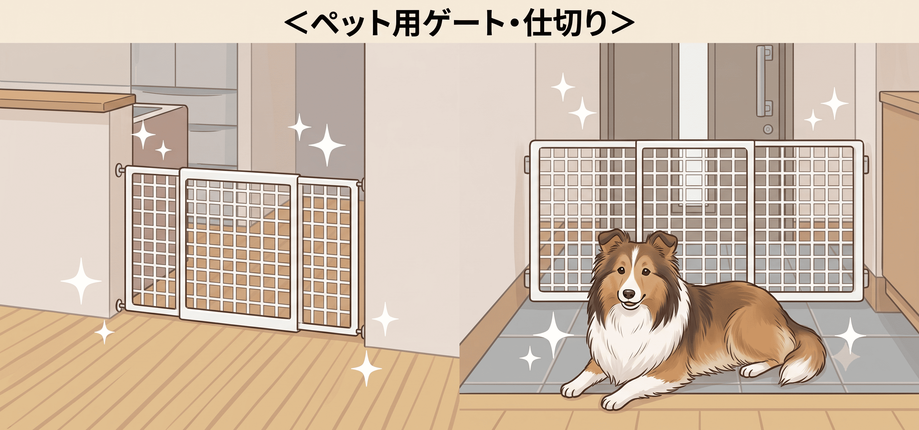 ペット用ゲート・仕切り