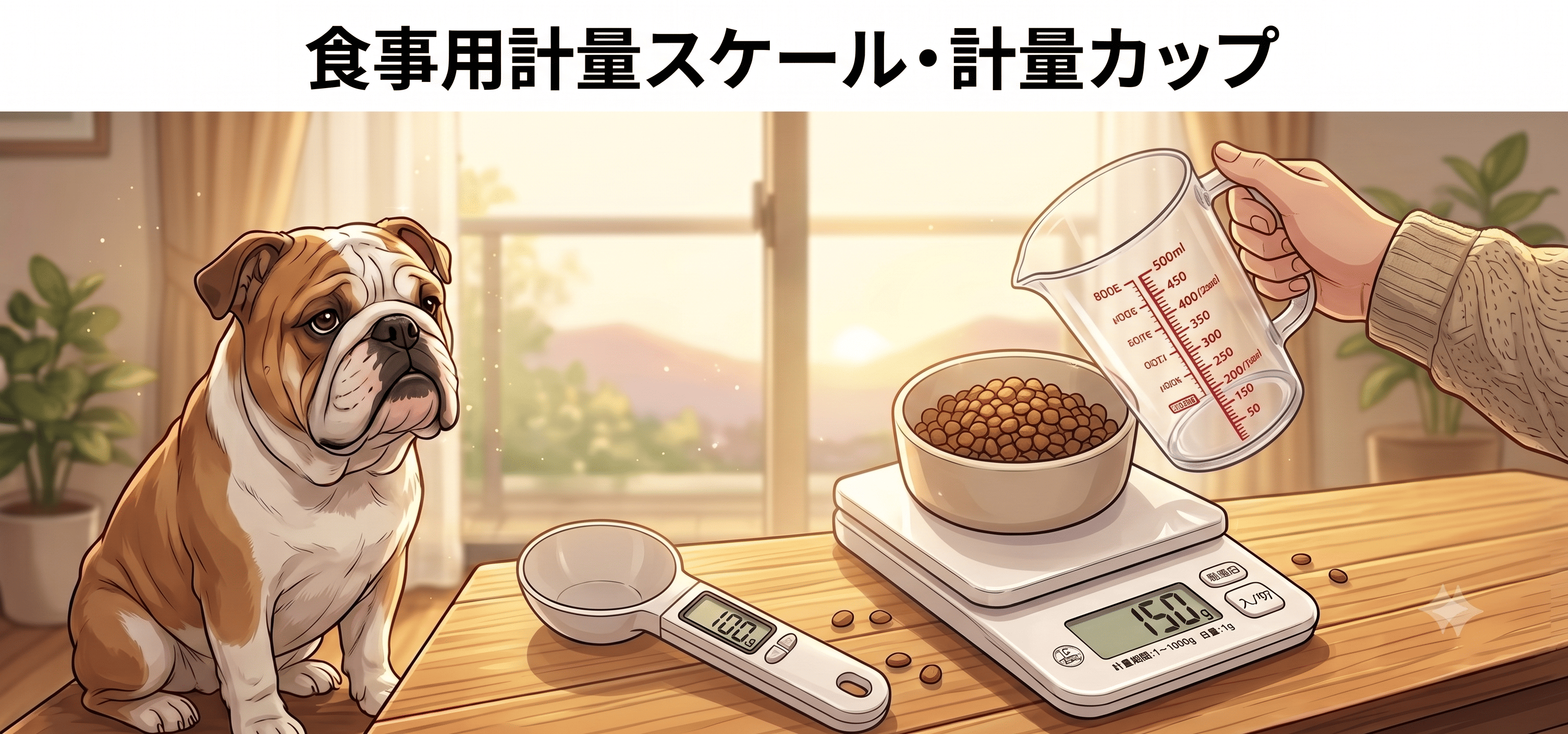 食事用計量スケール・計量カップ