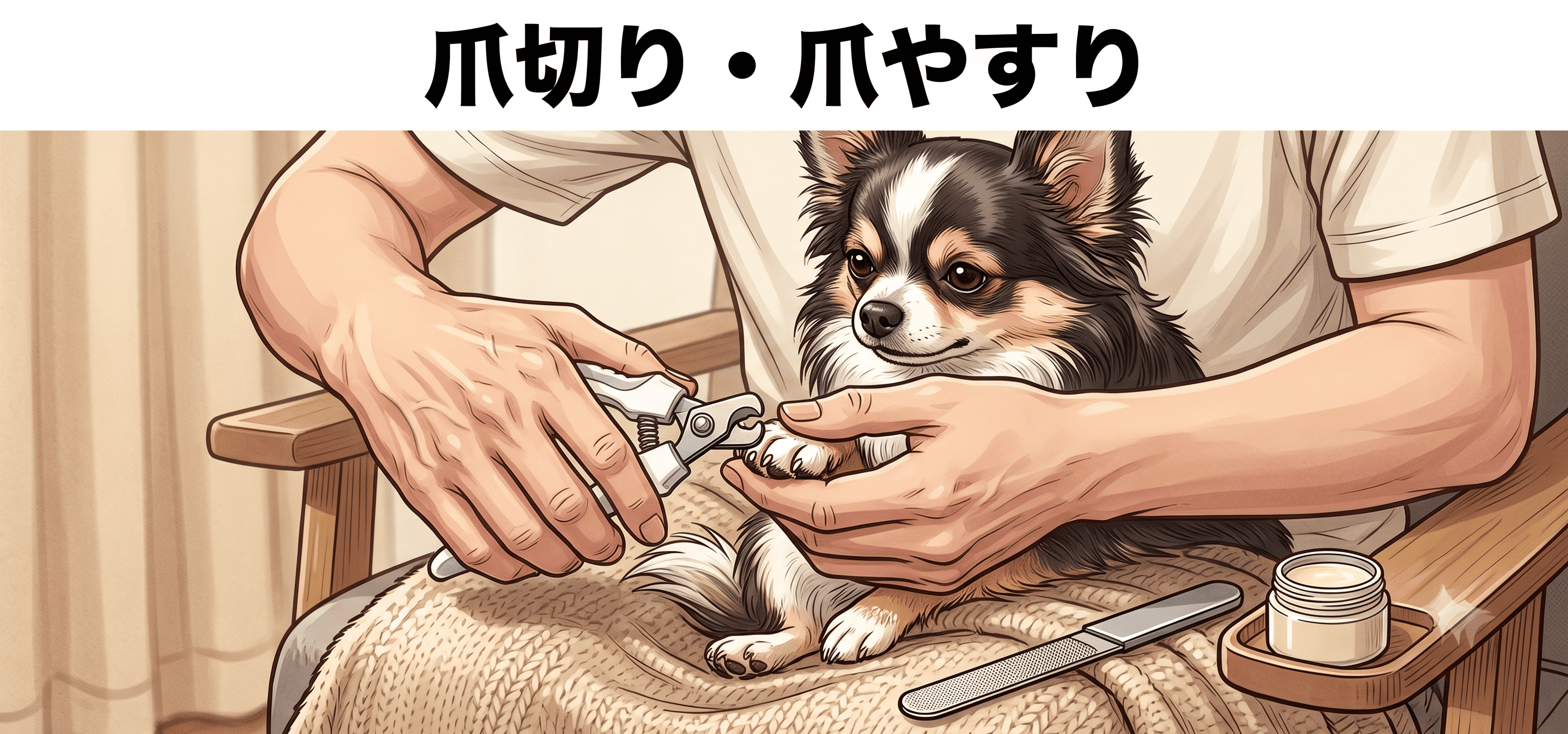 爪切り・爪やすり